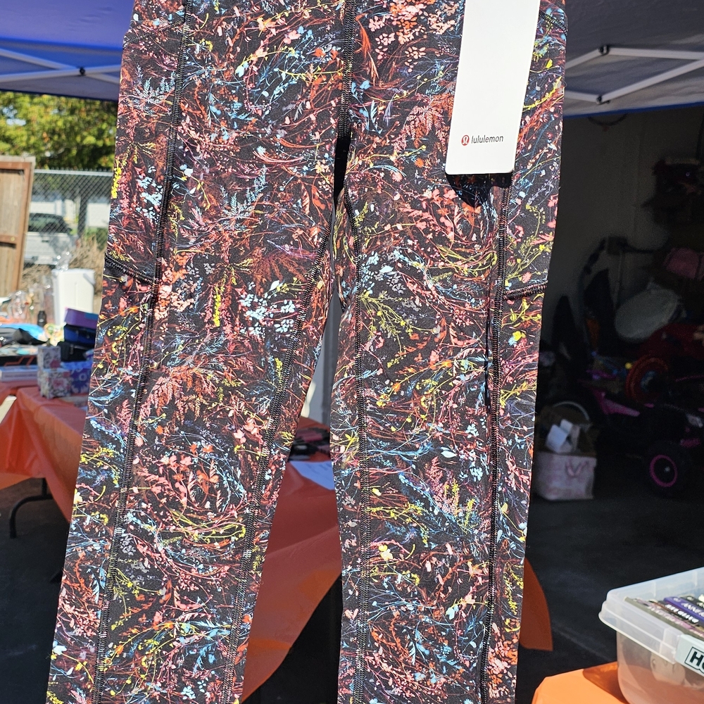 Lululemon Athletica Multicolor Patterned Leggings